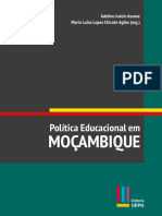 Politica Educacional em Mocambique-Ebook