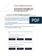 Xilinx Vivado Installation Instructions