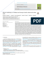 Silicate Weathering As A Feedback and Forcing in Earth's Climate and Carbon Cycle