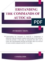 Understanding The Commands of AutoCAD