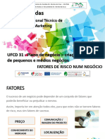 UFCD 31 - Fatores de Risco Num Negócio