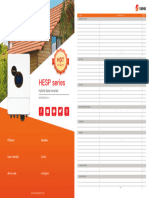 SRNE - HESP Series - EU - 48V - 6kW - 230V - Hybrid Solar Charge Inverter - Datasheet - 1.2