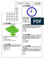 1 P.D - 2016 (1 ADA - 1 Etapa - Ciclo I) - Mat. 6º Ano - BPW