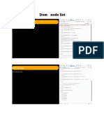 Dom Node List