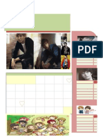 Super Junior Calender