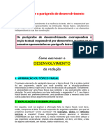 Atividade 3 - Parágrafo de Desenvolvimento