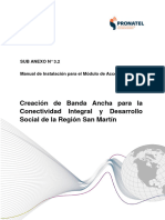 Appendix 2B - Manual de Instalación para El Módulo de Acceso