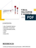 VIRAL TRANSPORT MEDIUM New