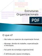 1 Estruturas Organizacionais