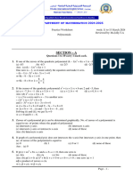 Practice Worksheet