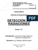 Tema 5 - Detección de Radiaciones - Informe