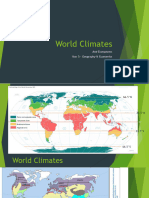 World Climates - With Answers To Extra Questions