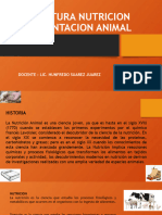 Tema 1 Importancia Nutricion y Alimentacion Animal