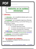 Systèmes Informatiques