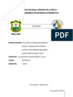 Informe Seguridad