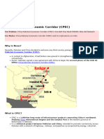 China Pakistan Economic Corridor (CPEC) : Why in News?