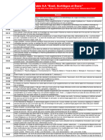 Table 9.a "Eveil, Sortilèges Et Dons"