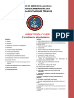 01 NT 03 - Procedimentos Administrativos - 2021