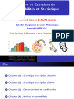 Cours de Probabilités Et Statistique SMA S1 ESEF