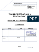 Plan de Emergencia y Evacuación