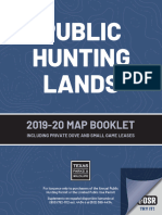 2019-2020 Texas Public Hunting Lands Map Booklet