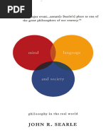 Mind, Language and Society Philosophy in The Real World