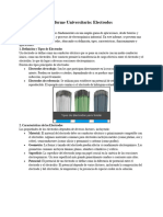 Informe de Electrodo