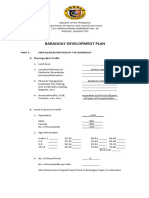 Barangay Development Plan