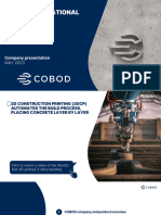 COBOD Company Presentation 2023