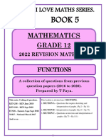 I Love Maths Series Book 5 Functions