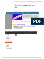 Cross Site Request Forgery Attack Seed Lab 2.0