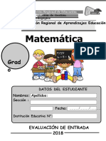 5-ERAI-Matematica Quinto Grado Primaria