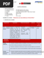 Sesión Elaboramos Afiche Sobre Los Derechos de Los Niños