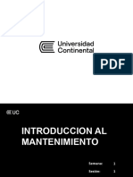 S1 - Introducción Al Mantenimiento