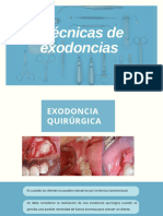 Técnicas de Exodoncias