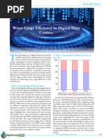 Water Usage Efficiency in Digital Data Centers