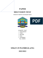 Makalah Discussion Text