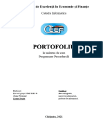 Portofoliu Programare