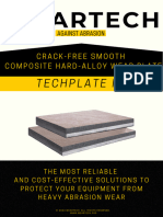 Techplate NC® Crack-Free Smooth Wear Plate