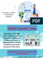 Q3. Follow Standard Operating Procedures in Keeping Laundry Area Clean in Accordance With The Establishment Standards 2