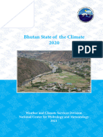 Bhutan State of The Climate 2020