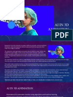 AI in 3d Animation