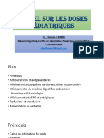 Doses Pédiatriques