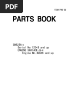 GD825A-2 - SN-12643-UP Parts Book