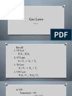 Lesson 2A Gas Laws 2