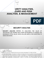 Security Analysis