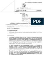 Efectivo Mínimo. Línea de Financiamiento para La Inversión Productiva de Mipyme. Previsiones Mí-Nimas Por Riesgo de Incobrabilidad. Adecuacio - Nes