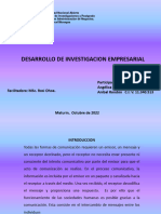 Desarrollo de La Investigacion Empresarial