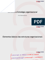 4 - Estrutura e Estratégia Organizacional III