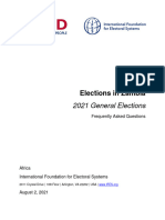 Ifes Faqs Elections in Zambia 2021 General Elections August 2021